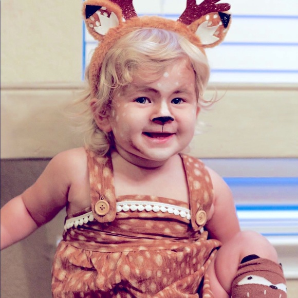 Esther and Jo Bespoke Fawn Romper 🦌🤎 - Picture 4 of 16